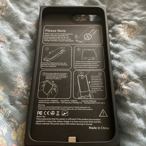 mahalo cases iphone 7/8 plus battery case - Picture 2 of 3